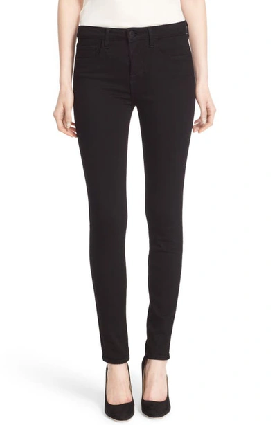 L'agence Marguerite High-rise Skinny Jeans In Black
