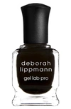 Deborah Lippmann Gel Lab Pro Nail Color In Fade To Black