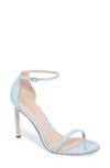 STUART WEITZMAN NUDISTSONG ANKLE STRAP SANDAL,NUDISTSO