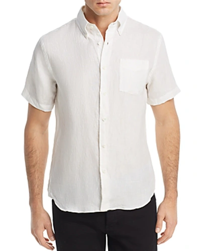 Oobe James Regular Fit Button-down Shirt In Classic White
