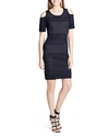 CALVIN KLEIN COLD-SHOULDER PERFORATED BODYCON DRESS,M8CO6793