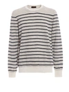 TOD'S STRIPED SWEATER,10569666