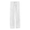 Vilebrequin Drawstring Straight-leg Trousers In White