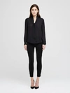 L Agence Margot Cropped High-rise Skinny Jeans In Noir