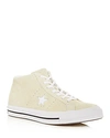 CONVERSE MEN'S ONE STAR SUEDE MID TOP SNEAKERS,159594C