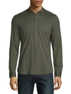 JOHN VARVATOS Long-Sleeve Button-Down Shirt,0400097922089