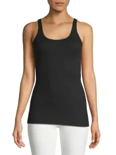 VINCE WOMEN'S FAVORITE RIBBED TANK TOP,0400097456567