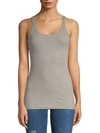 VINCE WOMEN'S FAVORITE RIBBED TANK TOP,0400097456567