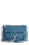 REBECCA MINKOFF MINI MAC CONVERTIBLE CROSSBODY BAG - BLUE,HF16INUX01