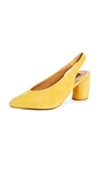 JAGGAR TEMPT CURVED HEEL PUMPS