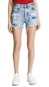 MOUSSY MV JONES PATCHED HAND REPAIR SHORTS