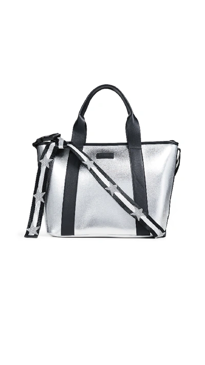 Kendall + Kylie Jazz Tote In Silver