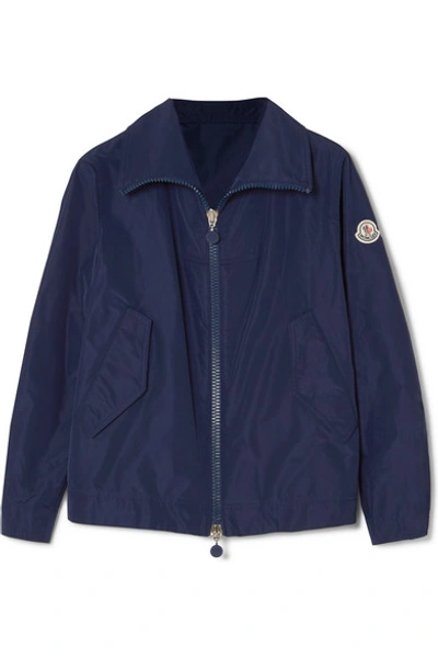 Moncler Marilyn Zip-up Nylon Jacket In Blue
