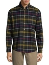 BARBOUR Checked Cotton Button-Down Shirt