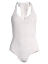 LES COQUINES Sloane Racerback Bodysuit