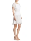 JONATHAN SIMKHAI Eyelet Appliqué Dress