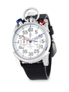CT SCUDERIA Corsa Stainless Steel & Perforated Leather Strap Watch