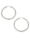 ADRIANA ORSINI WOMEN'S PAVÉ HOOP EARRINGS/1.4",400088707700