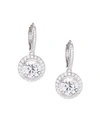 ADRIANA ORSINI PAVÉ DROP EARRINGS,0400089123405