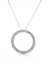 ADRIANA ORSINI Pavé Circle Necklace