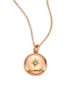 ASTLEY CLARKE WOMEN'S DIAMOND & 14K ROSE GOLD SMALL ASTLEY LOCKET NECKLACE,0441687348373