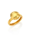 GURHAN Lentil Large 24K Yellow Gold Ring