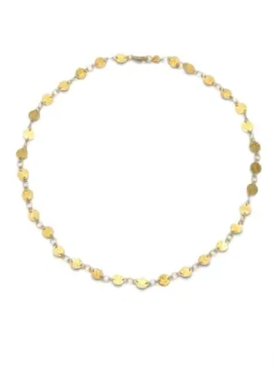 Gurhan Women's Lush 24k Yellow Gold Flake Necklace