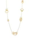 MARCO BICEGO JAIPUR LINK 18K YELLOW GOLD STATION NECKLACE,416279479131