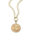 TEMPLE ST CLAIR Tree of Life Diamond & 18K Yellow Gold Small Pendant