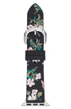 KATE SPADE SILICONE 24MM APPLE WATCH® WATCHBAND,KSS0011
