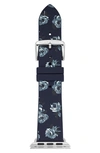 KATE SPADE APPLE WATCH SILICONE STRAP, 25MM,KSS0007
