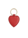 SMYTHSON Panama Heart Leather Key Ring