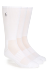 POLO RALPH LAUREN TECH ATHLETIC CREW SOCKS,821063PK