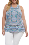 Tart Janalyn Crisscross Back Top In Sunset Tiles