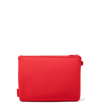 DAGNE DOVER SCOUT LARGE ZIP TOP POUCH - RED,DD806001101