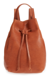 MADEWELL MINI SOMERSET LEATHER BACKPACK - BROWN,H5632