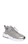 Nike Women's Air Huarache Run Ultra Se Running Sneakers From Finish Line In Dust/ Dust/ Pewter/ Black