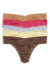 Hanky Panky Signature Original-rise Thongs, Set Of 5 In Norfolk