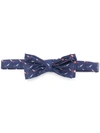 FEFÈ GLAMOUR POCHETTE PRINTED BOW TIE,PAPAGO112861565