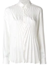 MAISON MARGIELA PLEATED FITTED SHIRT,S29DL0121S4885712875264