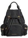 BURBERRY THE CROSSBODY RUCKSACK IN NYLON AND LEATHER,407597212815964