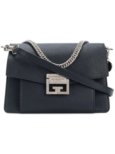 Givenchy Small Gv3 Leather Crossbody Bag - Black