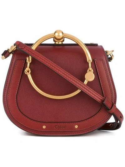 Chloé Nile Small Bracelet Bag - Red