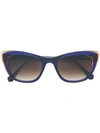 FACE À FACE CAT-EYE SHAPED SUNGLASSES,ONDES212807990