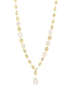MARCO BICEGO 18K LUNARIA MIXED MOTHER-OF-PEARL PENDANT NECKLACE,PROD210730346
