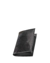 NEIMAN MARCUS LIZARD BUSINESS CARD CASE, BLACK,PROD197010714