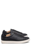 Clae Bradley Sneaker In Black Tumbled Leather