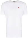 Comme Des Garçons Play Play T-shirt In White