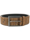 FENDI LOGO PRINTED BELT,7C0364A2FI12850336