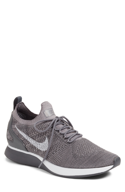 Nike Air Zoom Mariah Flyknit Racer Sneaker In Grey